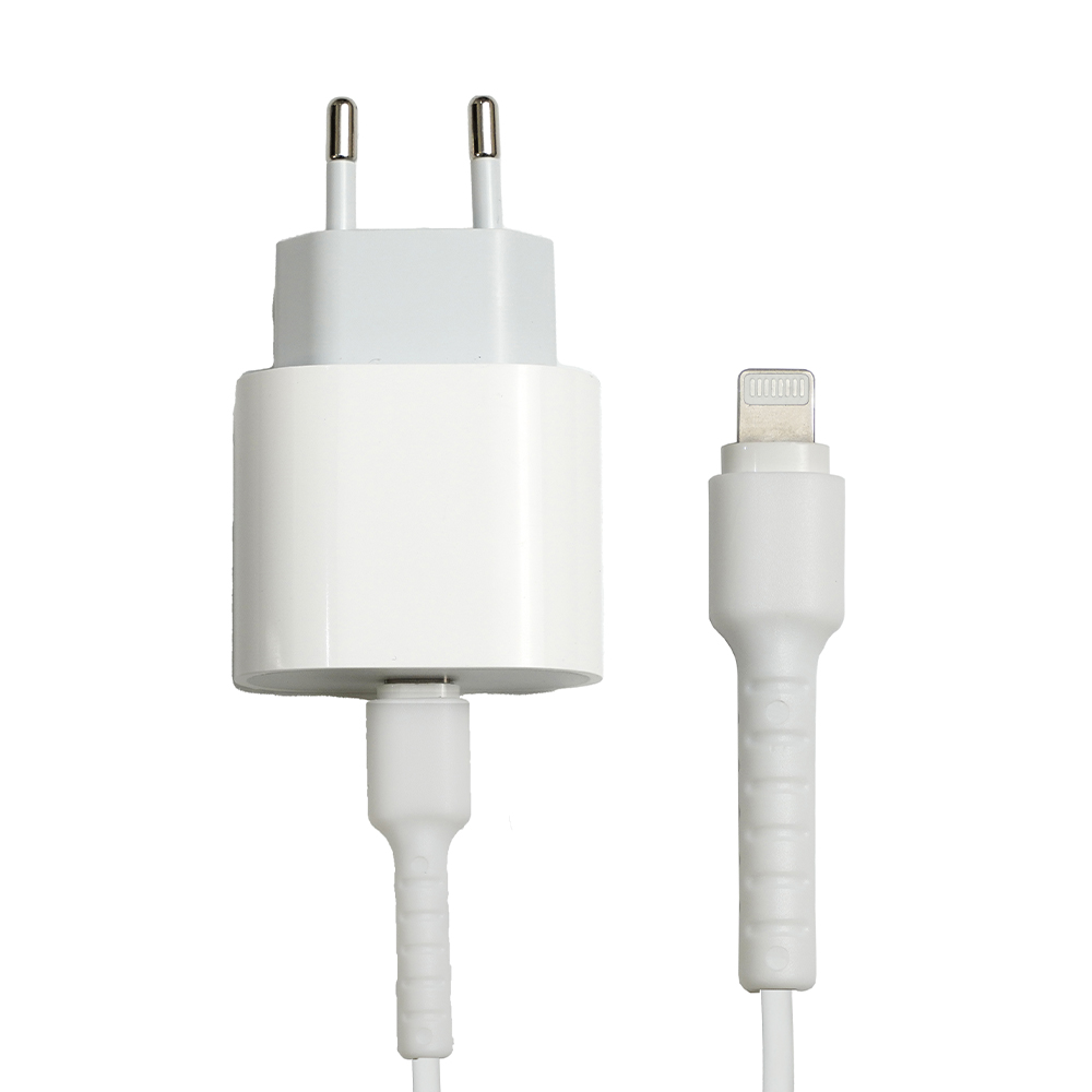 iPhone Yeni Nesil Kablo Koruyucu – Beyaz [100 Adet]