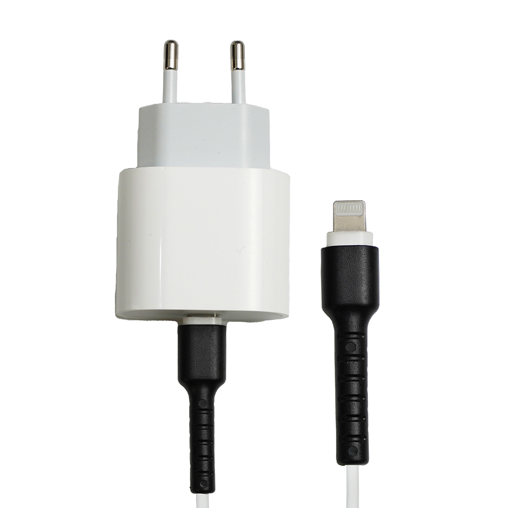 iPhone Yeni Nesil Kablo Koruyucu – Siyah [100 Adet]